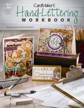 Paperback CardMaker's® Hand-Lettering Workbook Book
