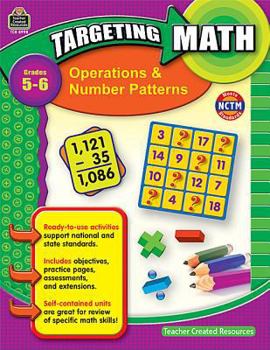 Paperback Targeting Math: Operations & Number Patterns Book