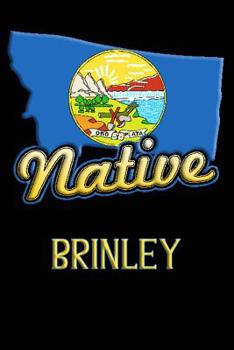 Paperback Montana Native Brinley: College Ruled Composition Book