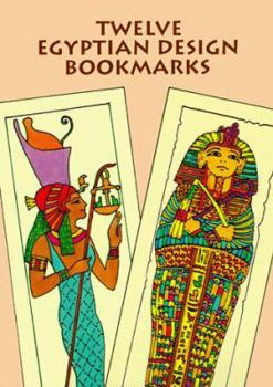 Paperback Twelve Egyptian Design Bookmarks Book