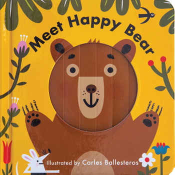 Board book Meet Happy Bear (a Changing Faces Book) Book