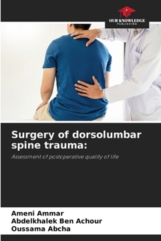 Paperback Surgery of dorsolumbar spine trauma Book