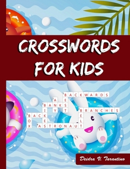 Paperback Crosswords for Kids: Challenging Puzzle Book