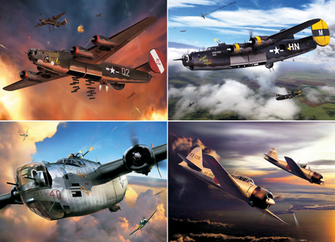 Warbirds of WWII 1000-Piece Puzzle