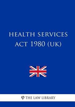 Paperback Health Services Act 1980 (UK) Book