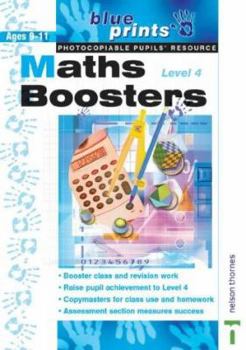 Paperback Blueprints Maths Boosters Level 4 Book