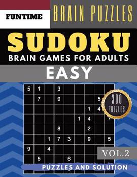 Paperback SUDOKU Easy: 300 easy SUDOKU with answers Jumbo Brain Puzzles Books for Beginners (sudoku book easy Vol.2) [Large Print] Book