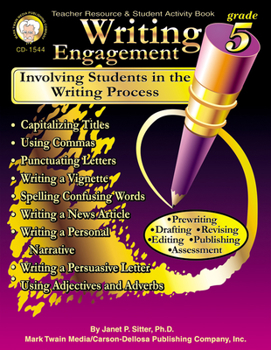 Paperback Writing Engagement, Grade 5: Involving Students in the Writing Process Book