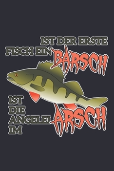 Paperback Grand Fantasy Designs - Notes: Fishing First Fish Pech Ass - Notebook 6x9 checkered Book