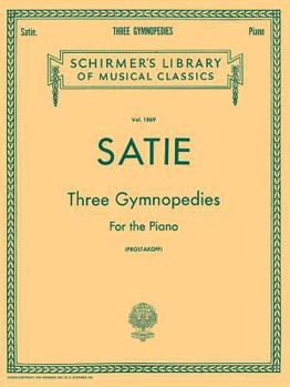 Paperback 3 Gymnopedies: Schirmer Library of Classics Volume 1869 Piano Solo Book