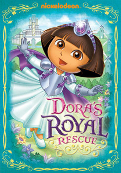 DVD Dora the Explorer: Dora's Royal Rescue Book