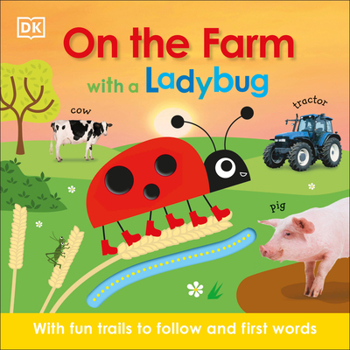 Board book On the Farm with a Ladybug Book