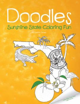 Paperback Doodles Sunshine State Coloring Fun Book