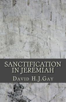 Paperback Sanctification in Jeremiah Book