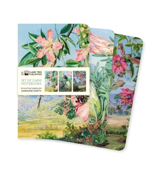 Misc. Kew Gardens: Marianne North Set of 3 Mini Notebooks Book