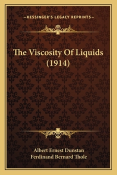 The Viscosity Of Liquids