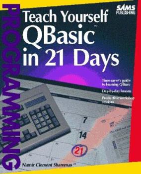 Paperback Teach Yourself QBASIC in 21 Days Book