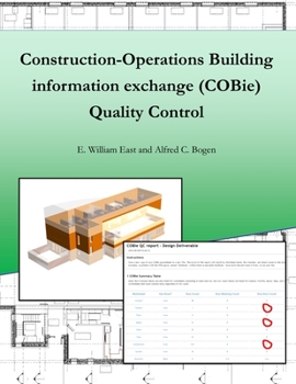 Paperback Construction-Operation Building information exchange (COBie) Quality Control Book