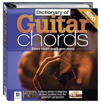 Hardcover Dictionary of Guitar Chords Book