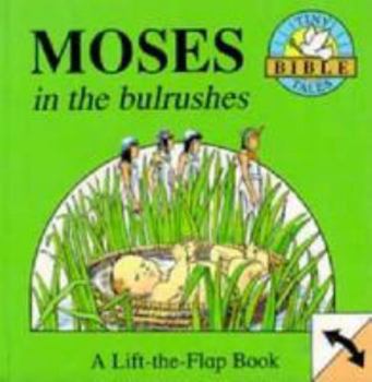 Hardcover Moses and the Bulrushes: Tiny Bible Tales Book