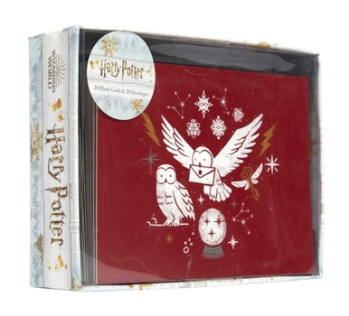 Hardcover Harry Potter: Christmas Note Card Set Book