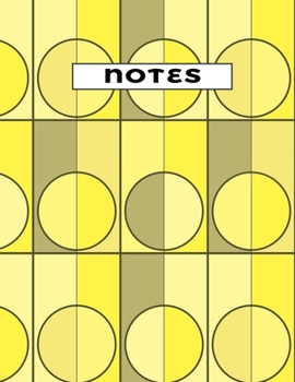 60's Stylized Notebook: (Yellow)