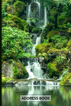 Paperback Address Book: Organizer and Notes with Alphabetical Tabs Nature Book