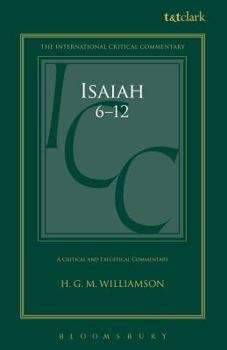 Paperback Isaiah 6-12: A Critical and Exegetical Commentary Book