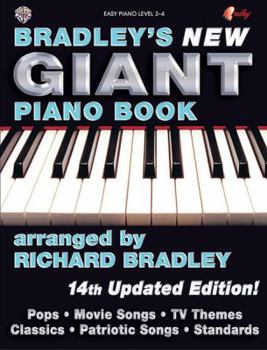 Paperback Bradley's New Giant Piano Book
