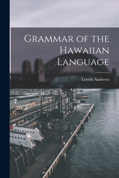 Paperback Grammar of the Hawaiian Language Book