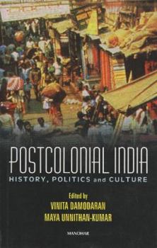 Hardcover Manohar Publishers and Distributors Postcolonial India Book