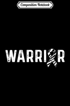 Composition Notebook: Carcinoid Cancer Awareness Products Zebra Ribbon Warrior  Journal/Notebook Blank Lined Ruled 6x9 100 Pages