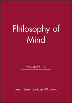 Paperback Philosophy of Mind, Volume 13 Book