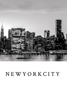 Hardcover New York City Iconic Skyline $ir Michael desigher blank creative journal: New York City Iconic Skyline $ir Michael desigher blank creative journal Book