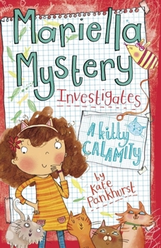 Paperback Mariella Mystery Investigates a Kitty Calamity Book