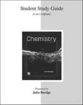 Paperback Student Study Guide for Chemistry Book