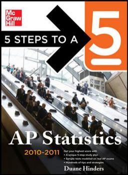Paperback 5 Steps to a 5: AP Statistics Book