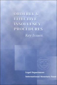 Hardcover Orderly and Effective Insolvency Procedures: Key Issues Book