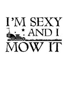 Paperback Notebook: Garden Mowers Pun Gardener Joke Gift 120 Pages, 6X9 Inches, Dot Grid Book