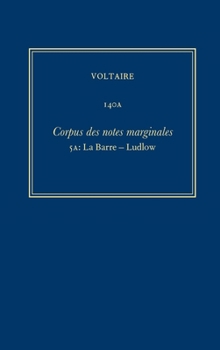 Hardcover Corpus des notes marginales 5A: La Barre-Muyart de Vouglans [French] Book