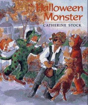Hardcover Halloween Monster Book