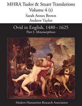 Paperback Ovid in English, 1480-1625: Part I, Metamorphoses Book