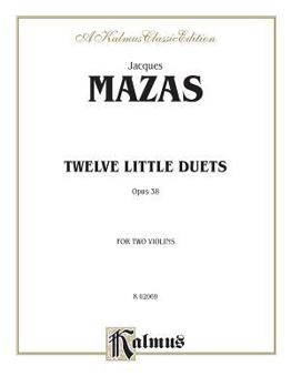 Paperback Twelve Little Duets, Op. 38 (Kalmus Edition) Book