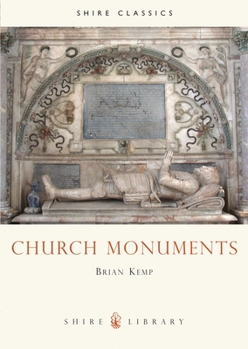 Paperback Church Monuments (Shire Library) Book