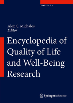 Hardcover Encyclopedia of Quality of Life and Well-Being Research Book