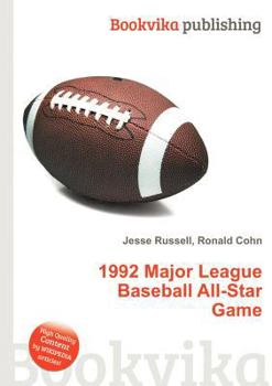 Paperback 1992 Major League Baseball All-Star Game Book