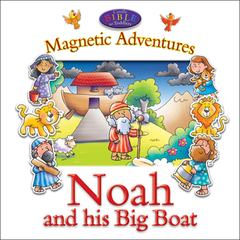 Board book Noah and His Big Boat--Magnetic Adventures Book