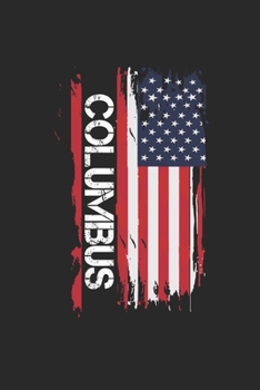 Paperback Columbus: Columbus Composition Notebook Wyoming Gifts And Souvenirs- Writing Journal/Diary To Write In For Students, Teachers An Book