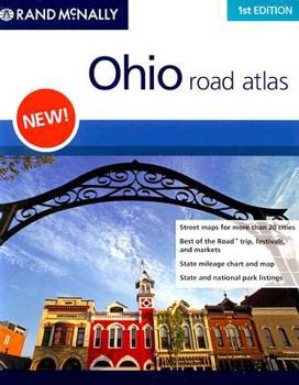 Paperback Rand McNally Ohio Road Atlas Book