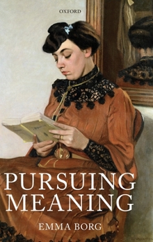 Hardcover Pursuing Meaning Book